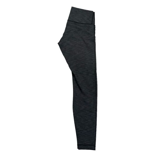 Lululemon Align Heathered Graphite Gray High Rise Legging Workout Pant - Picture 7 of 9